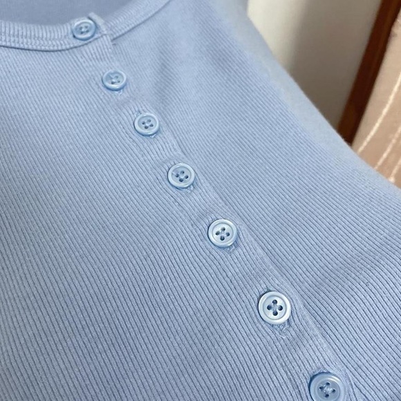 Forever 21 blue cardigan top - Picture 2 of 3